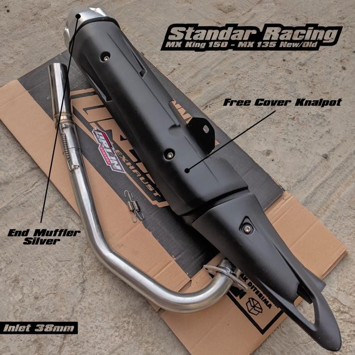 PREMIUM Knalpot Standar Racing MX King - MX 135 New/Old Original ORLINEXHAUST.