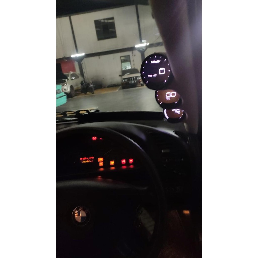 Gauge Greddy Sirius Digital BoostMeter - OilPress