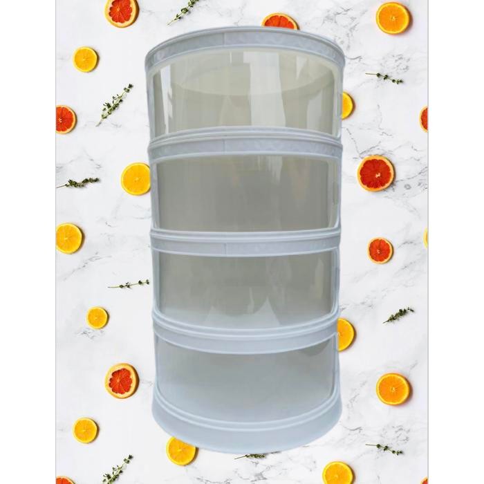 PREMIUM Calista Tudung Saji 4 Susun / Rak Makanan By Calista