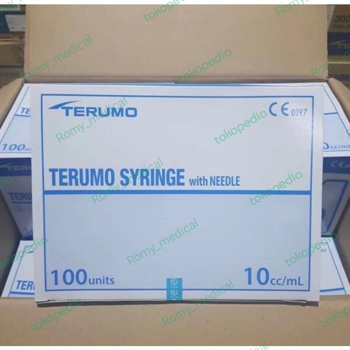 terumo syringe 10 ml/spuit 10 cc terumo