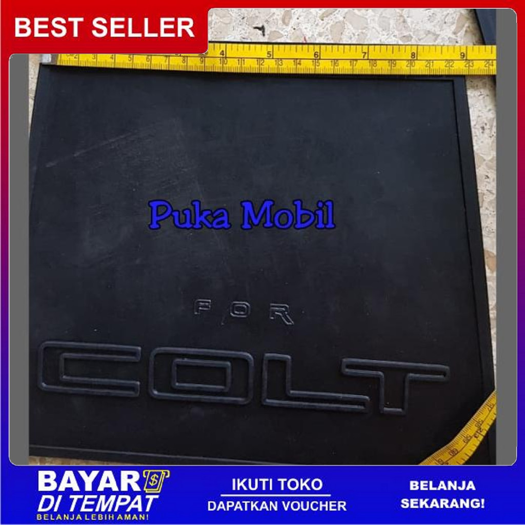 FREE ONGKIR KARPET KARET RODA KEPET LUMPUR MUD GUARD COLT T120SS T120 SS DEPAN BISA COD