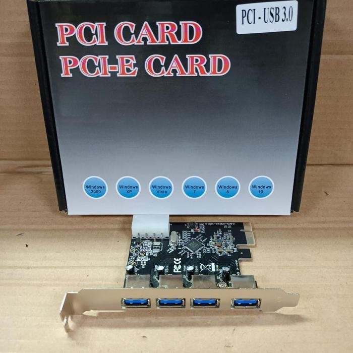 Termurah Pci To Usb 3.0 4Port/Pcie To Usb 3.0 4Port
