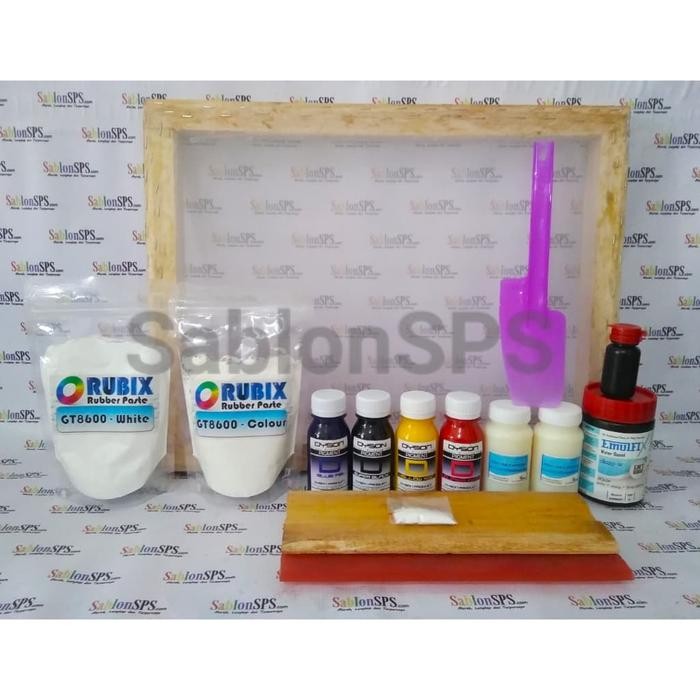 

HOT SALE! PAKET SABLON PEMULA RUBBER THAILAND