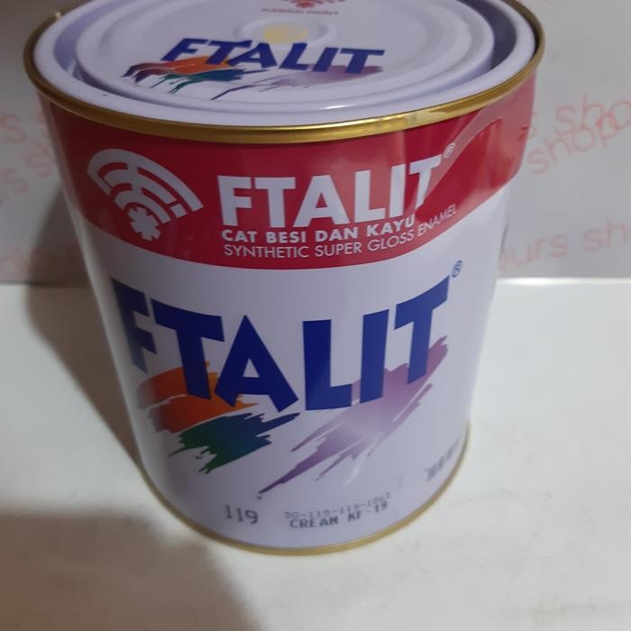 CAT FTALIT KAYU BESI WARNA CREAM 119 ISI 1KG