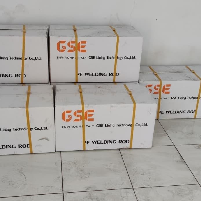 GSE HDPE welding rod 4mm warna hitam