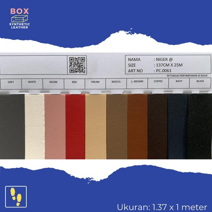 

KULIT SINTETIS / OSCAR METERAN (1.37M X 1M) - NIGER