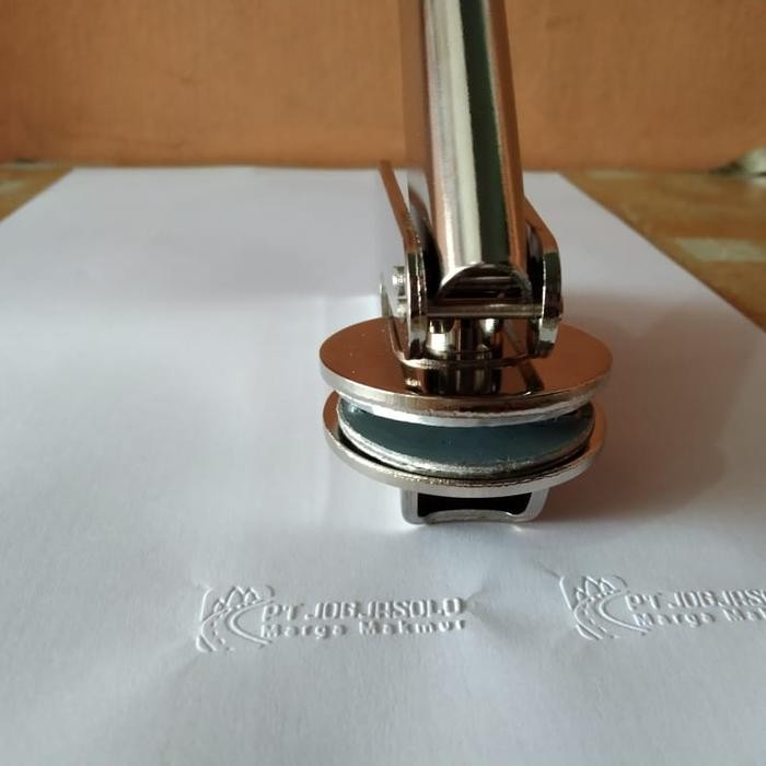 

Plat Stempel Embos / Klise Stempel Embos