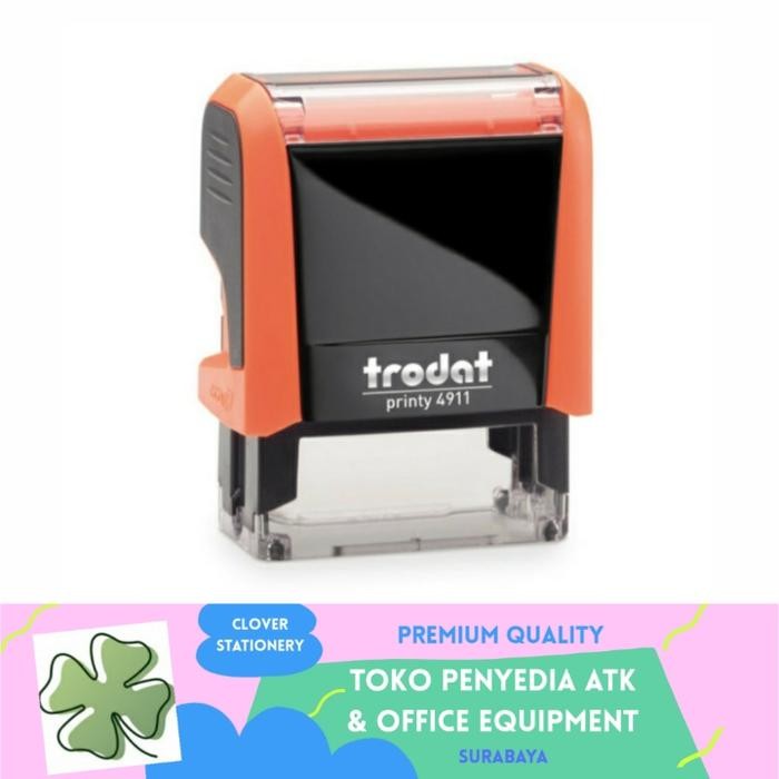 

PESANAN STEMPEL CUSTOM TRODAT STEMPEL PRINTY 4911 + LETTER