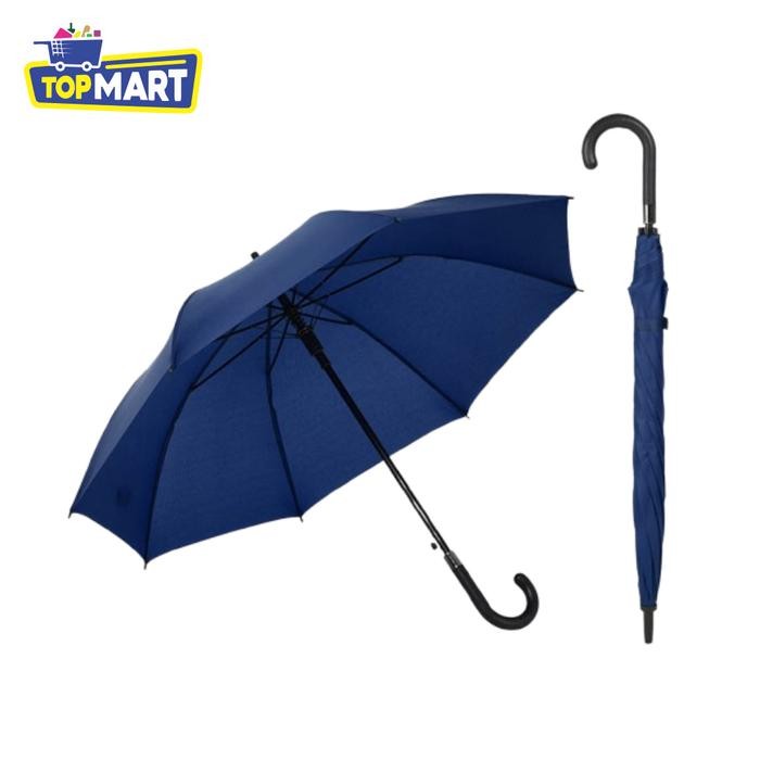 TOPMART - Payung Besar Golf Jumbo Mewah Polos Manual Payung Polos Jumbo