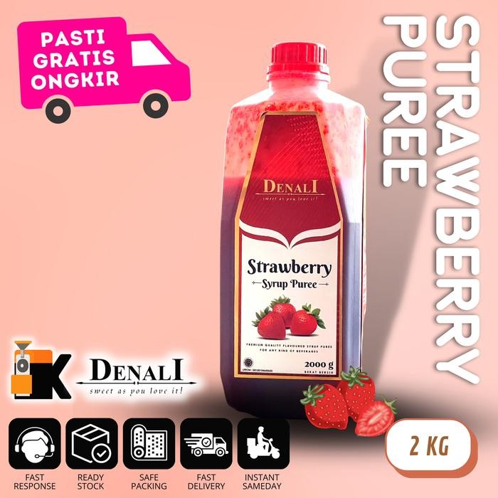 

Denali Strawberry Puree 2000gr