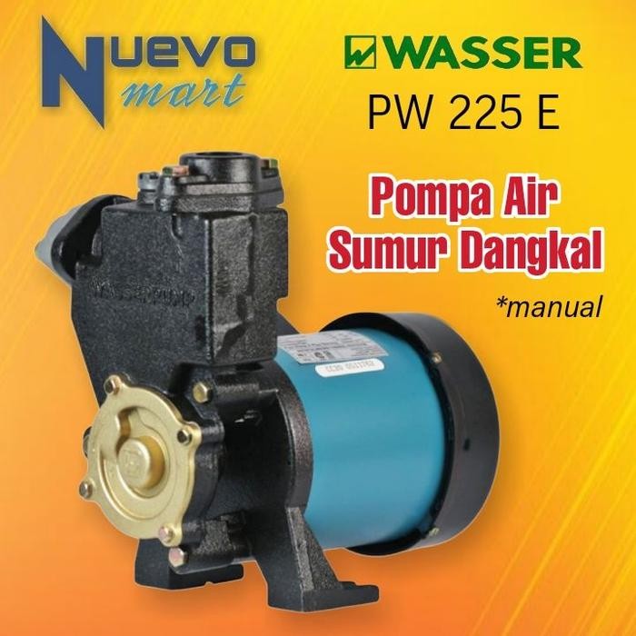Wasser Shallow Water Pump Pompa Air Dangkal Manual Pw 225E Pw 225 E