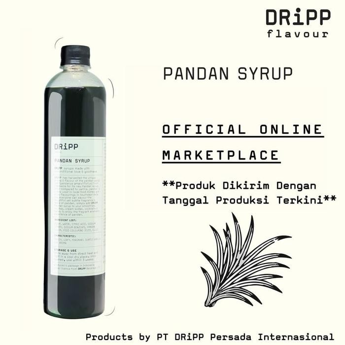 

DRiPP PANDAN Syrup Sirup Dripp Flavour Ori