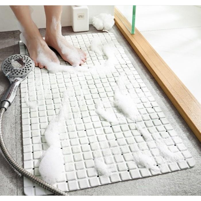 BEST SELLER SUDOKU PVC Bathroom Shower Mat Keset Kamar Mandi PVC Anti Slip Suction