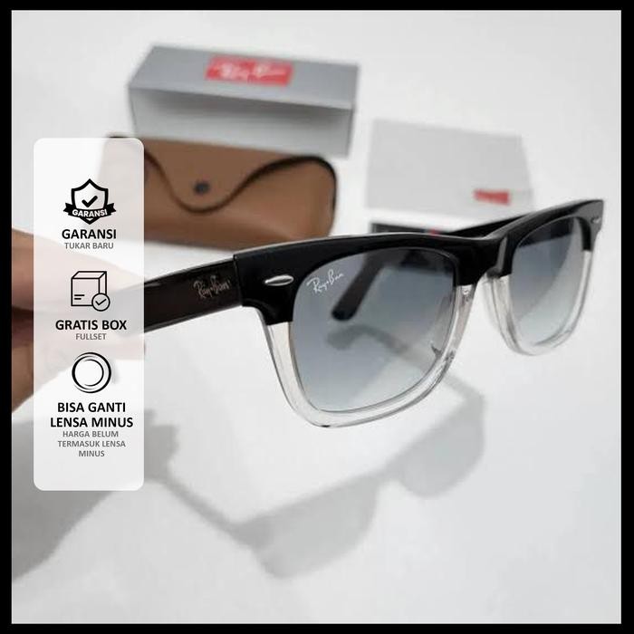 BISA E-KATALOG New kacamata hitam / kacamata RAYBAN006 WAYFARER TWOTON 2140 super / kacamata pria /