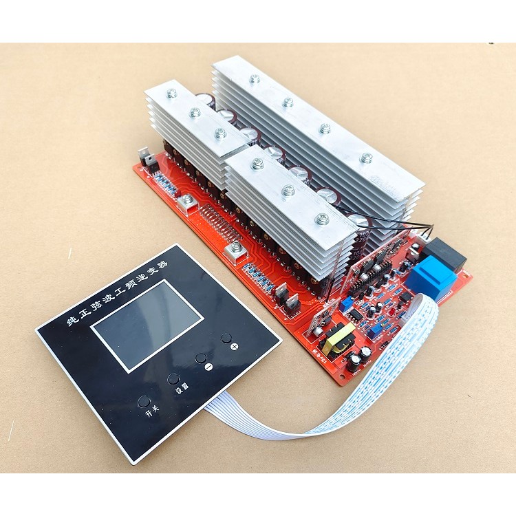 LCD display power frequency inverter PCB motherboard 12v to 48v universal