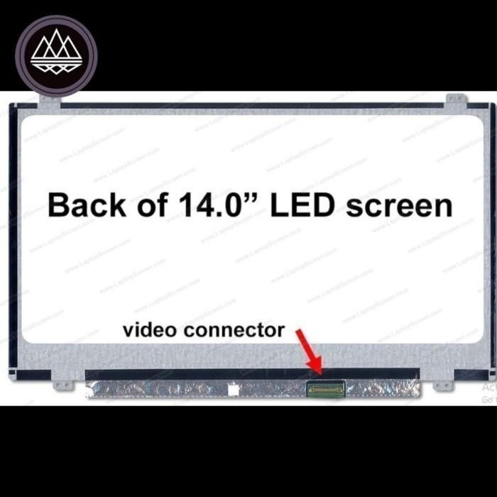 LAYAR LED LCD LAPTOP ASUS A405 A407 A411 A411U X405 A407U A407UA