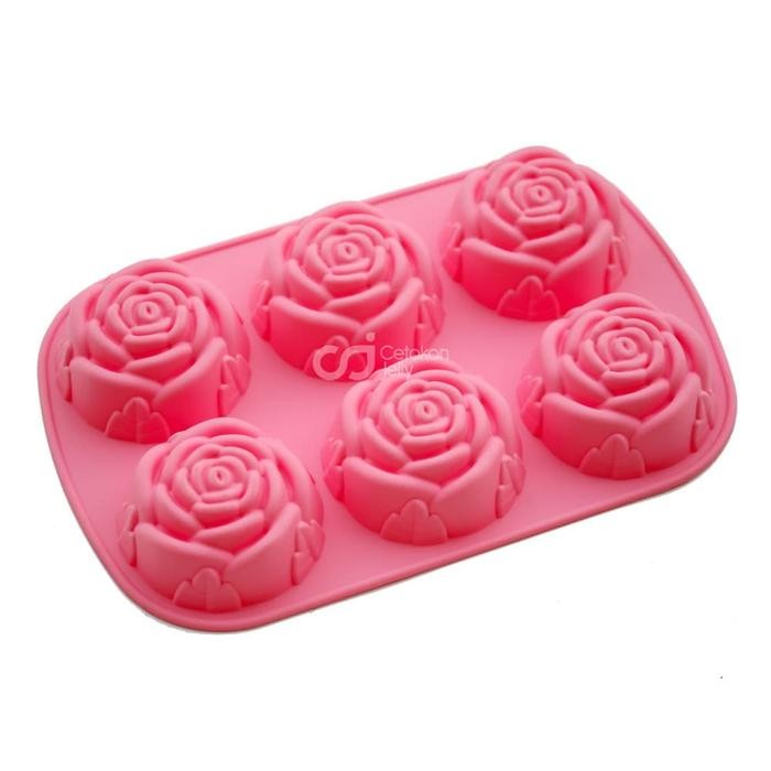 

Promo Cetakan Kue / Puding Rose 6 Cavity Terlaris