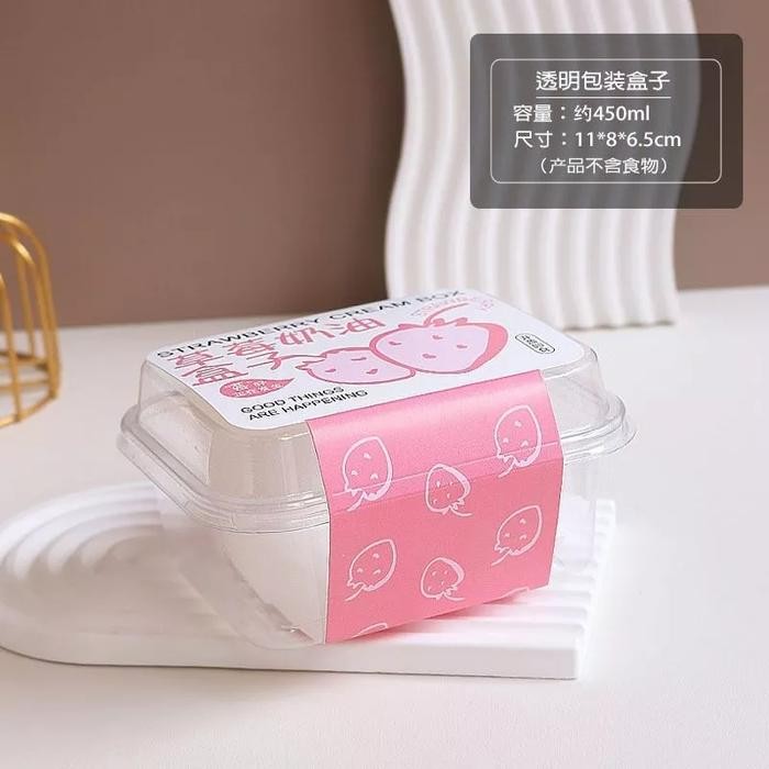 

Promo 10Pcs Premium Korean Dessert Box Cup Mika Tiramisu Salad Cake Puding Terlaris