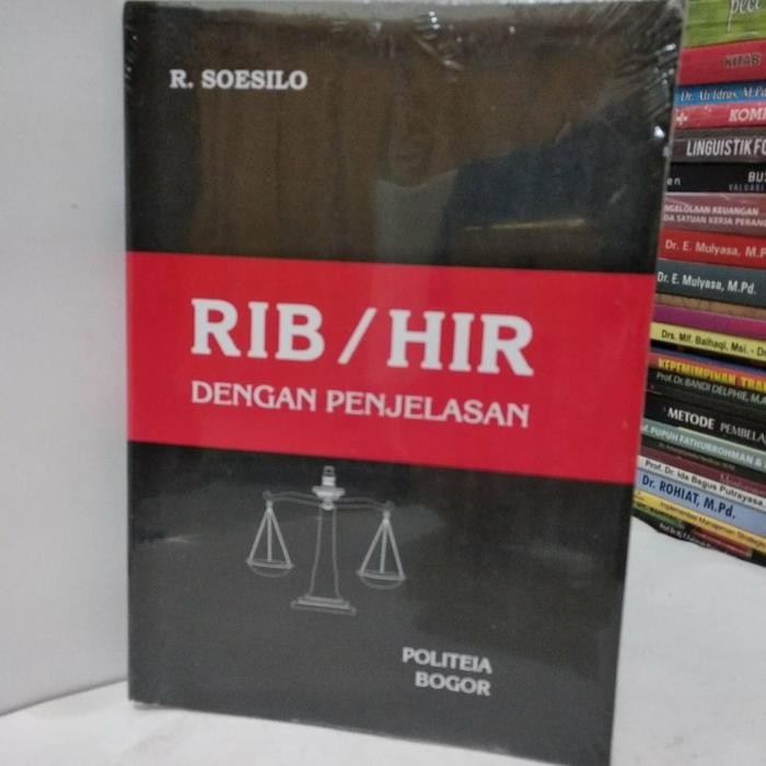 

TERBAIK BUKU RIB / HIR DENGAN PENJELASANYA BY SOESILO Kode 801