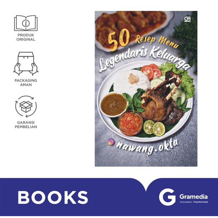 

BERMUTU Buku 50 Resep Menu Legendaris Keluarga Kode 50