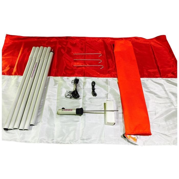 

Terlaris Paket Tiang Bendera Merah Putih Tinggi 3 Meter dan Bendera 80x120 Cm SALE