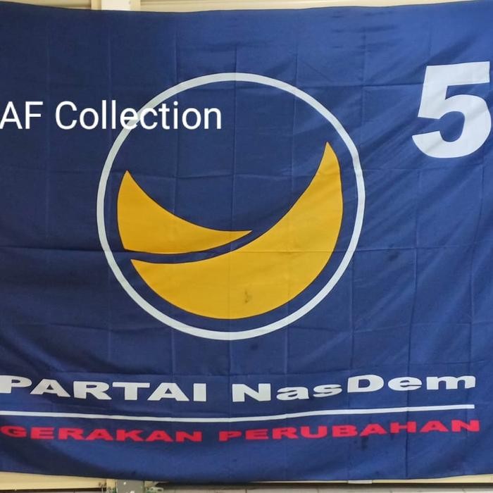 

Terlaris Bendera Partai Nasdem Besar 200 cm x 300 cm SALE