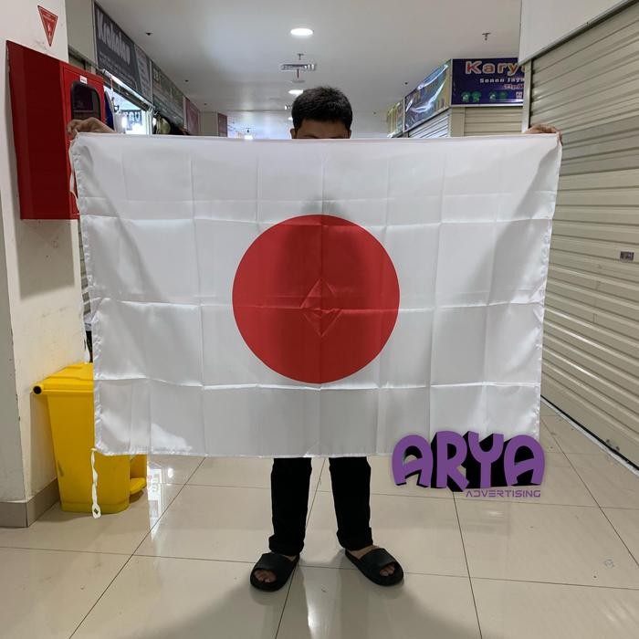 

Terlaris Bendera negara JEPANG bahan satin 90x135 SALE