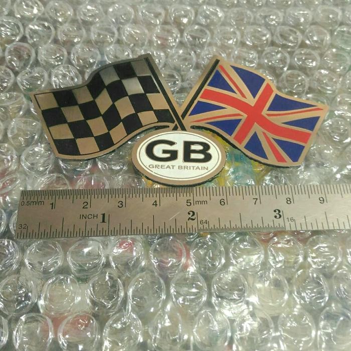 

Terlaris Badge bendera checker great britain SALE