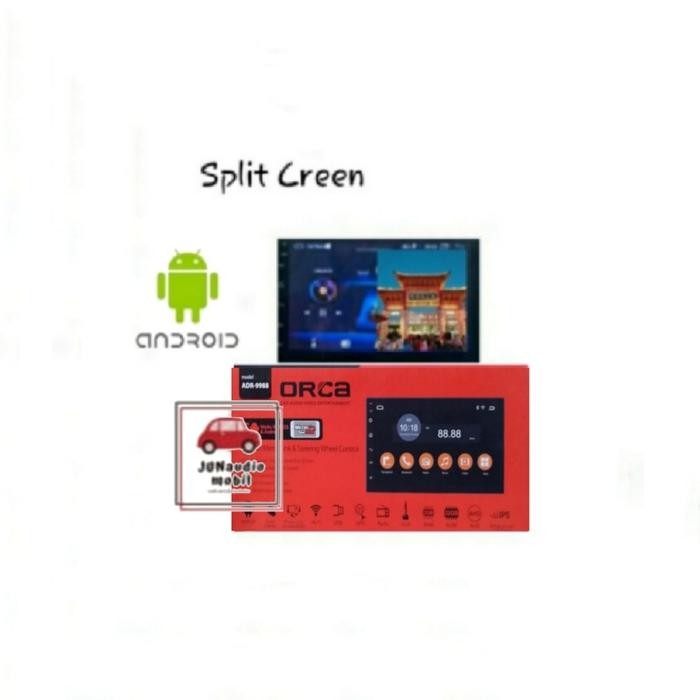 Terbaru Head Unit Android Orca 7 Inch Oem Yaris Bakpao 2005 Up + Kamera Best Quality