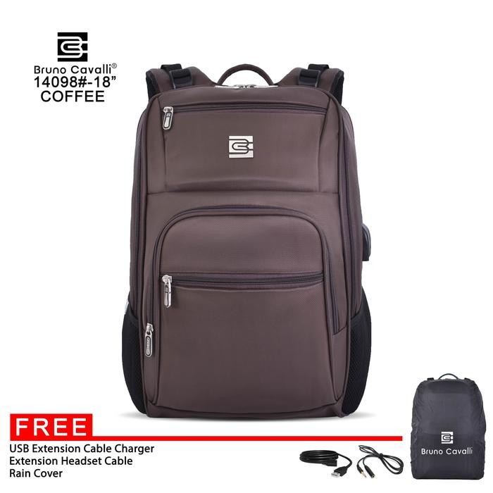 Product Laris Bruno Cavalli Tas Ransel Waterproof 14098- Backpack - Tas Ransel Pria