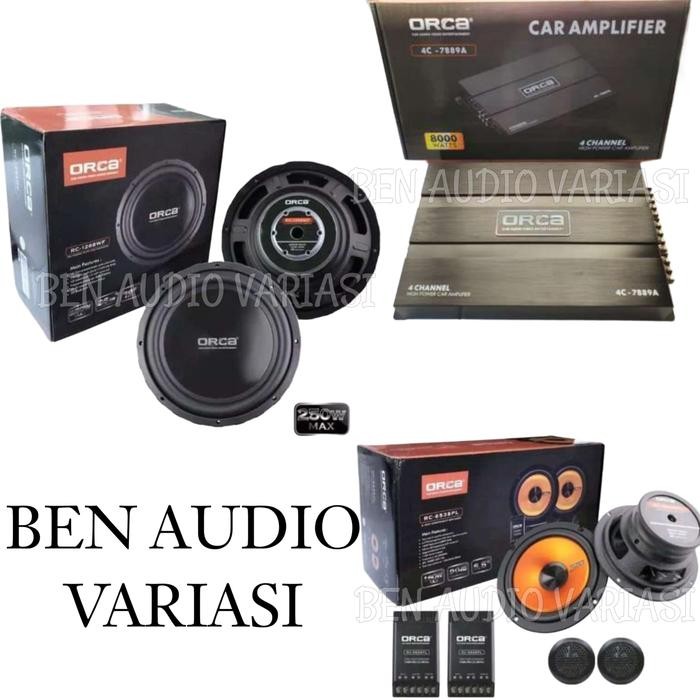 New Paket Audio Mobil Orca Termurah