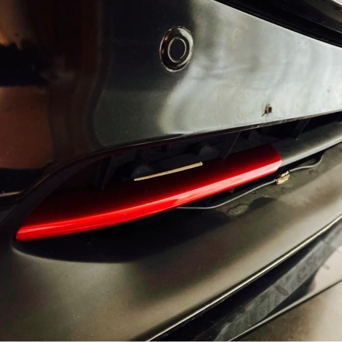 List Cover Grill Bumper Depan Merah Mazda Cx5 Cx8 2018 2019 2020 2021