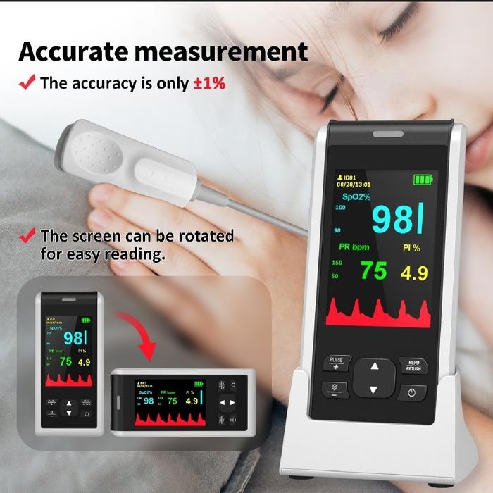 handheld pulse oximeter bayi / oximetry bayi / saturasi o2 bayi