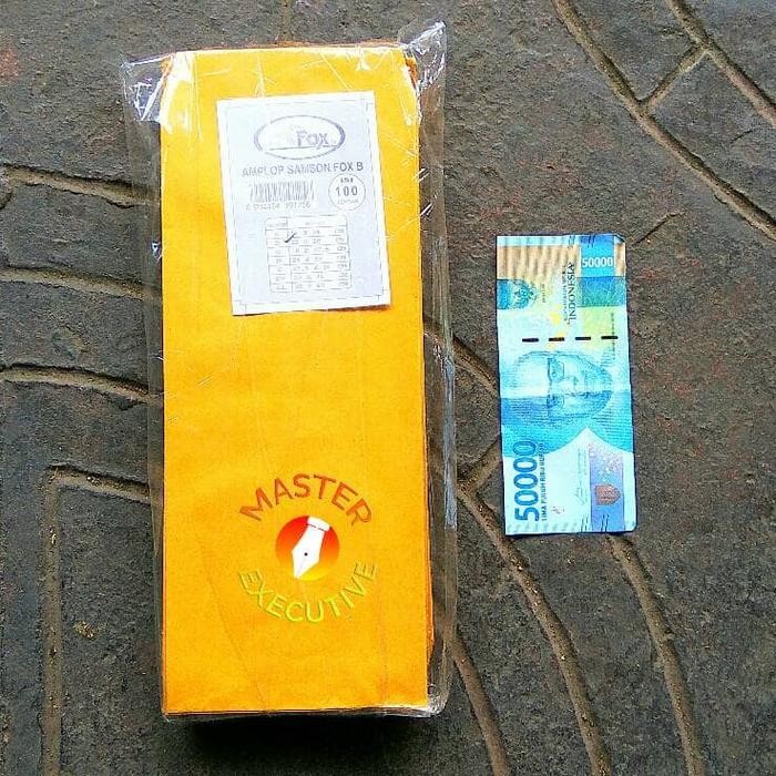 

FOX AMPLOP B SAMSON COKLAT - 12 X 28 CM - SUPER KABINET KODE 492