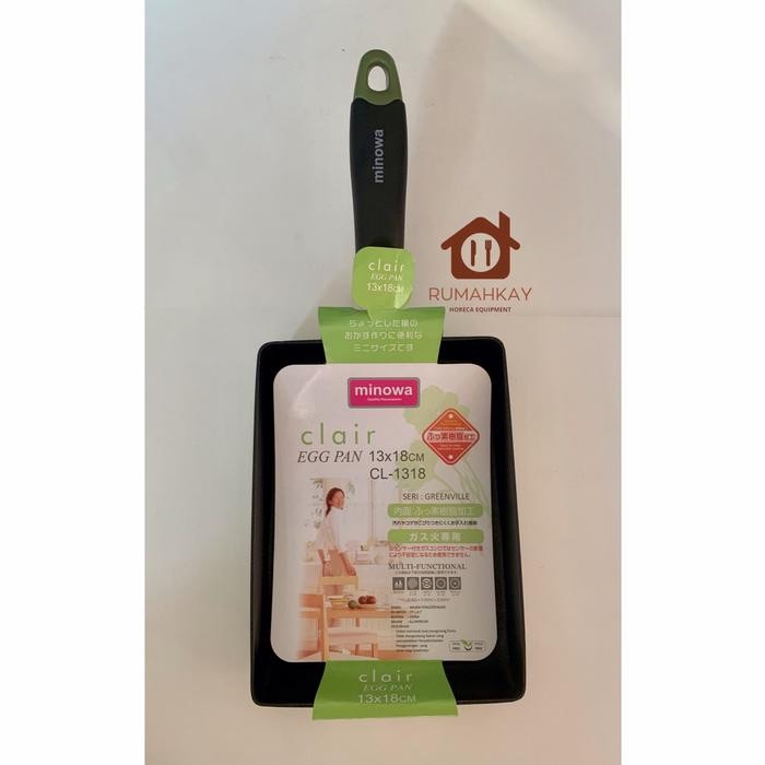 Yoshikawa Egg Pan Kotak / Teflon / Wajan Omelette Tamagoyaki Gratisongkir