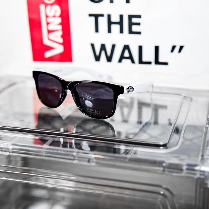 Menarik Vans Sunglasses Spicoli 4 Logo Frame White Original 100%