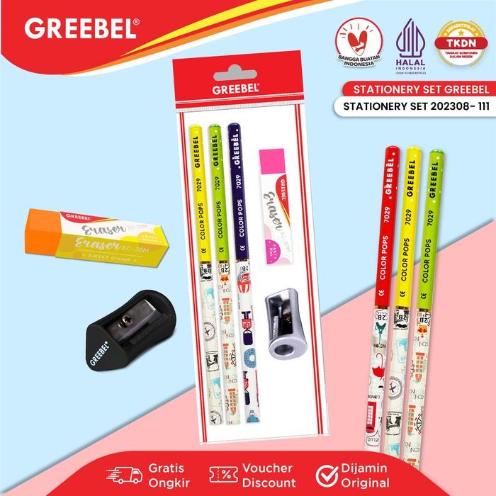 

READY GREEBEL Alat Tulis Set / Stationery Set 202308-111 / Paket Alat Tulis / Hampers Ulang Tahun