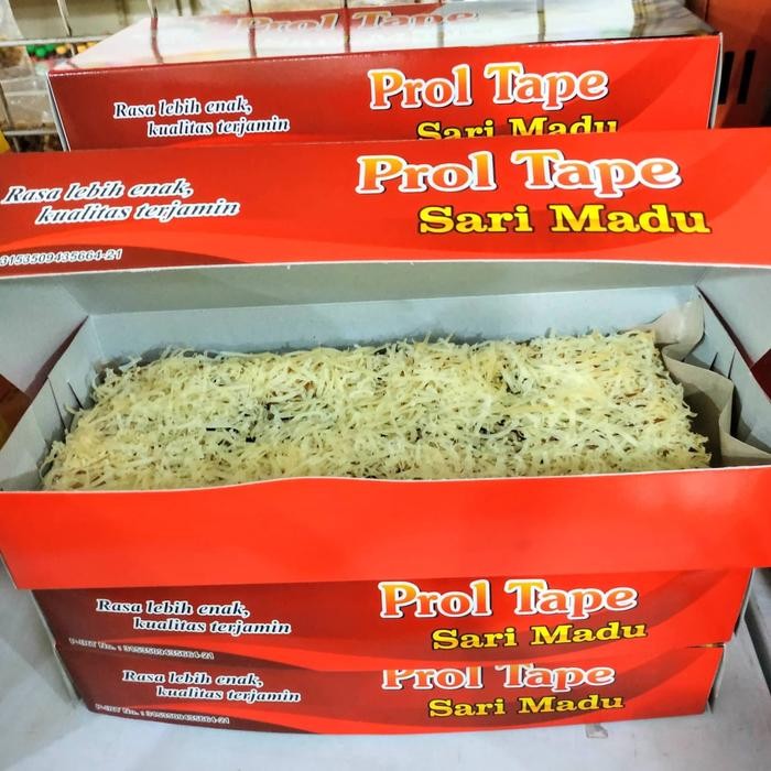 

TERLARIS PROL TAPE SARI / Makanan Oleh Oleh Khas Jember Enak & Nikmat READY STOCK