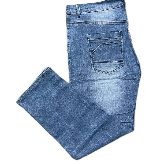 

Celana Panjang Jeans Pria / Standart Reguler / Tidak Pensil Biru Muda Fit Slimfit Melar