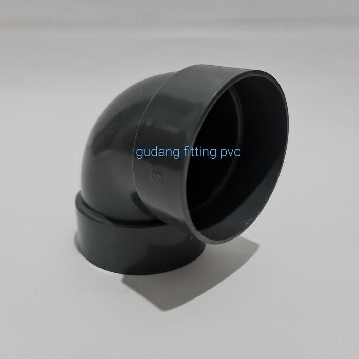 knie 3 " D / L / elbow pvc Voscar