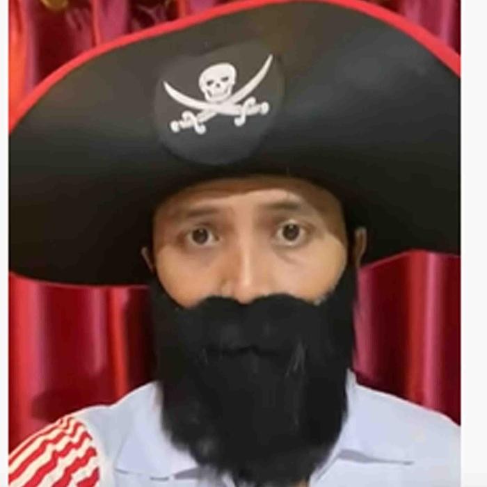 JENGGOT PALSU KUMIS PALSU BREWOK PALSU KUMIS SINTETIS JENGGOT MAINAN