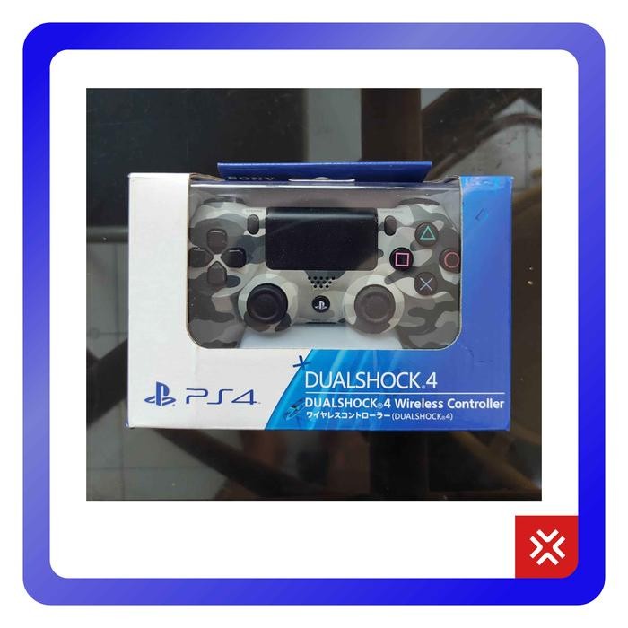 Stik PS4 Gray Camo Original Mesin Sony Indonesia / Stick / Joystick