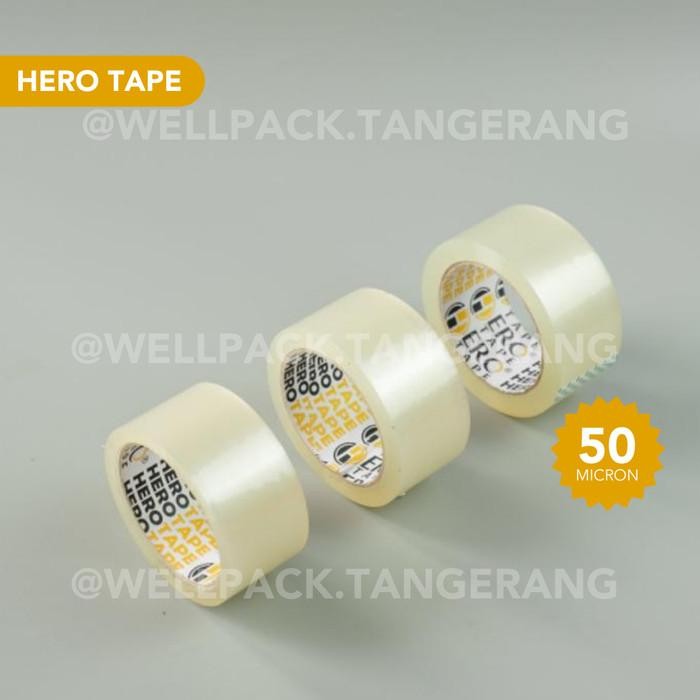 

(SLOP ISI 6 ROL) Lakban Bening / Tan / Coklat ( 45mm x 100yard ) 2inch