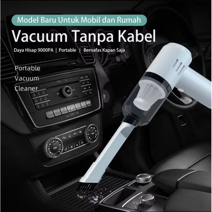 Penyedot Debu Vacum Cleaner Mobil Portable Mini Penyedot Debu Vacum Cleaner Kasur Tanpa Kabel Vakum