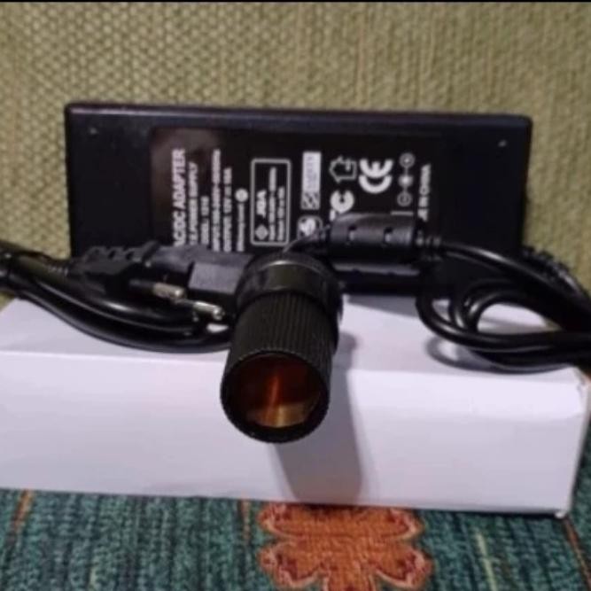 Power Adaptor Jack Lighter Usb Car Vacum Cleaner 12V 10A Terbaru