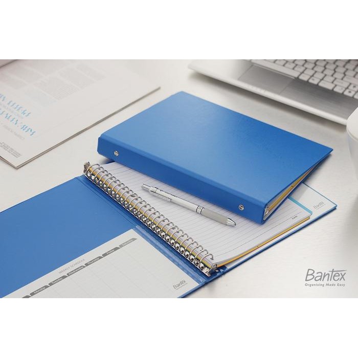 

BEST SELLER Bantex Multiring Binder 26 Ring 25mm B5 Blueberry #1326 62