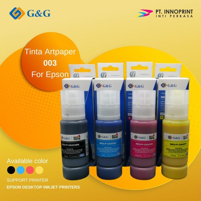

Tinta Art Paper G&G 003 100ml best seller