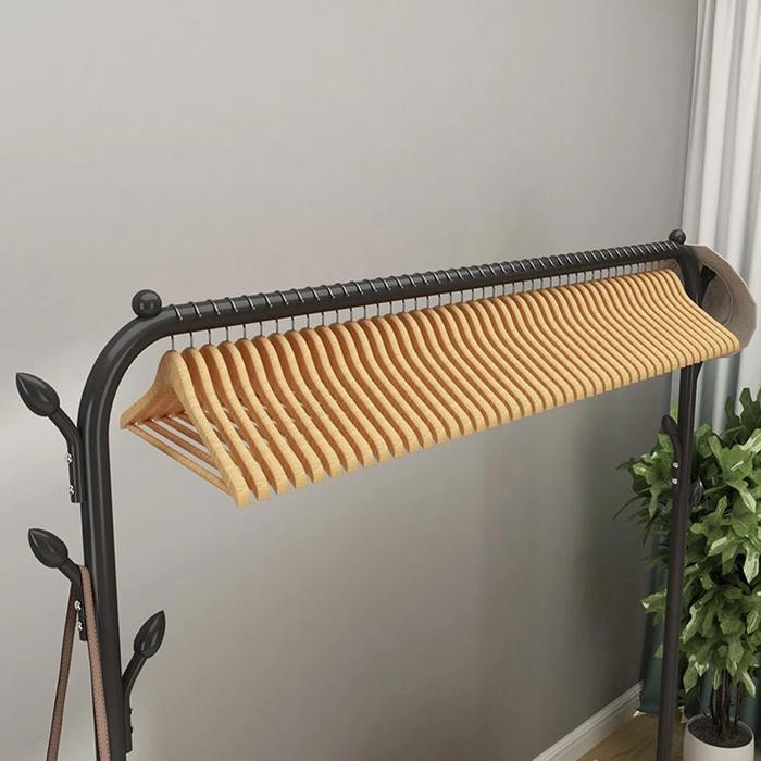 Greenland Rak Baju Gantungan Big Hanger Rak Celana Tas Stand Besi