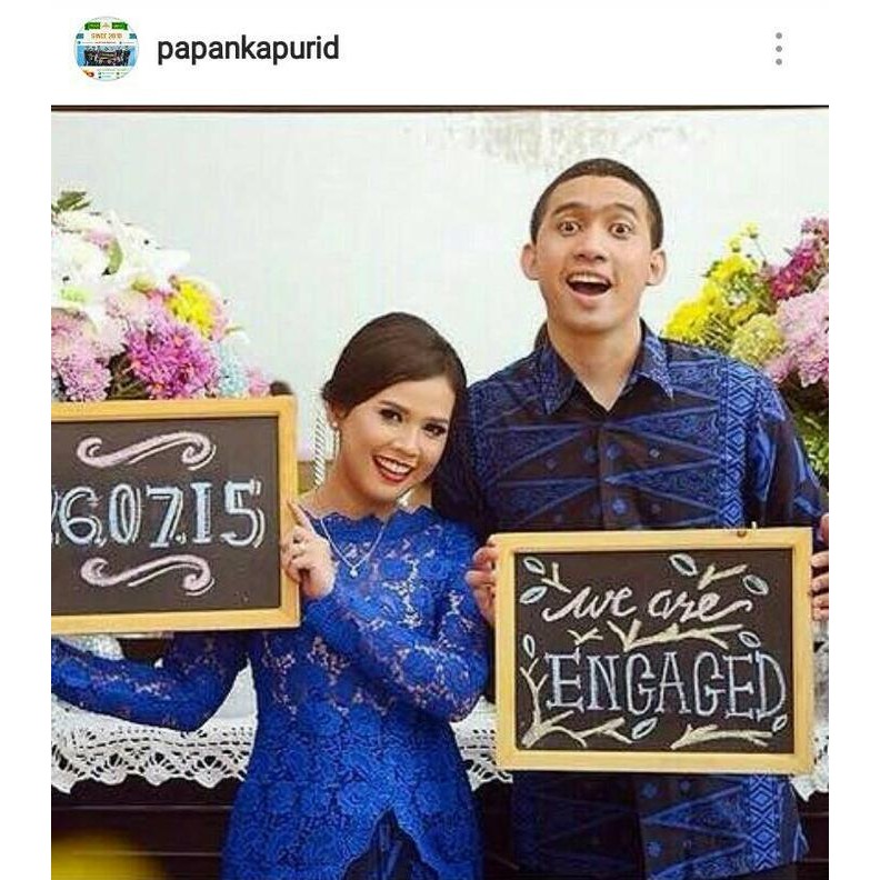 

Papan Foto Prewedding Papan Tulis Kapur
