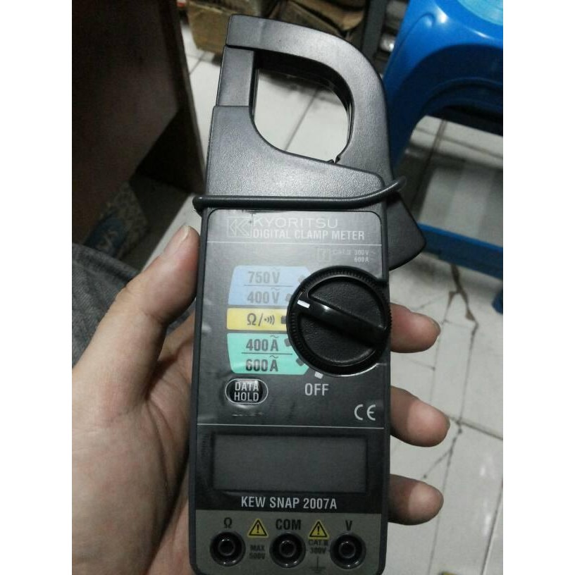 Mantab Digital Clamp Meter / Tang Ampere Kyoritsu 2007A